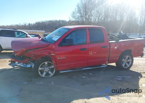 2008 Dodge Ram 1500 Slt из США, поврежденный, VIN 1D7HA18238S524972